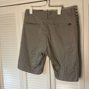 VOLCOM  VMONTY Stretch Shorts - men’s gray
size 36 like new